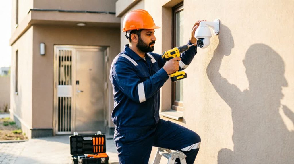 نصب و راه‌اندازی دوربین مداربسته، آیفون و سیستم‌های امنیتی در اصفهان